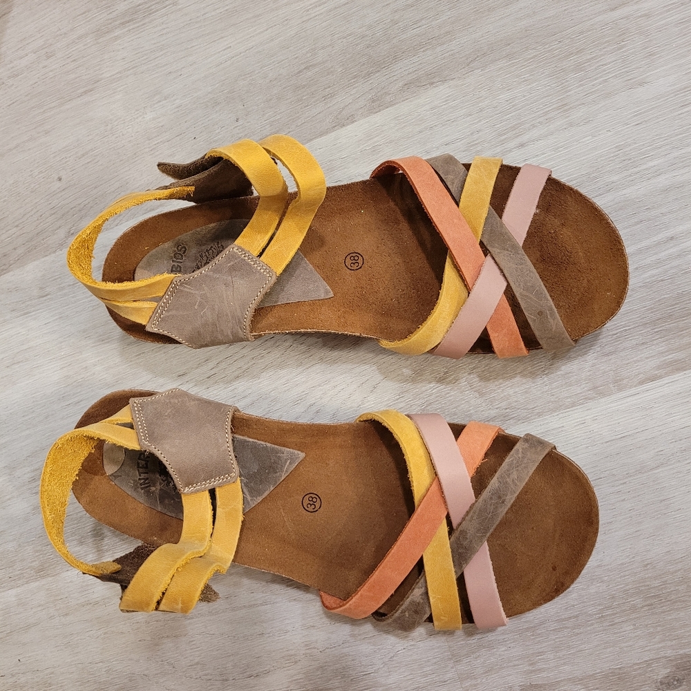 Sandals,  genuine leather , Spain